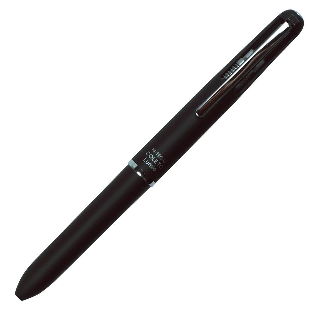 Pilot Coleto Lumio Pen Hi-Tec-C Body, Black, LHKCL-1SC-B