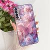 Чехол-накладка с узором из цветов, бабочек и бантов для Tecno Camon 17P 17 Pro, задняя крышка, прозрачный мягкий силиконовый чехол для телефона Camon17