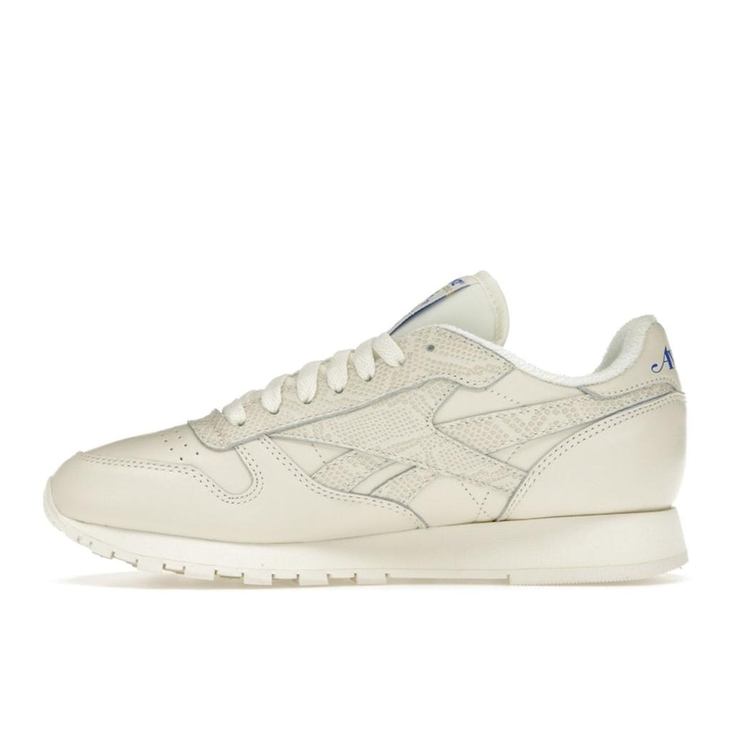Awake NY x Reebok Classic Leather Белые под змеиную кожу Унисекс Кроссовки Кремовый Песочный Мел H03327