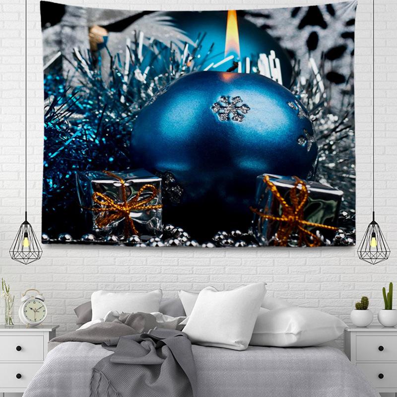 Серия подвесных тканевых гобеленов в рождественском стиле