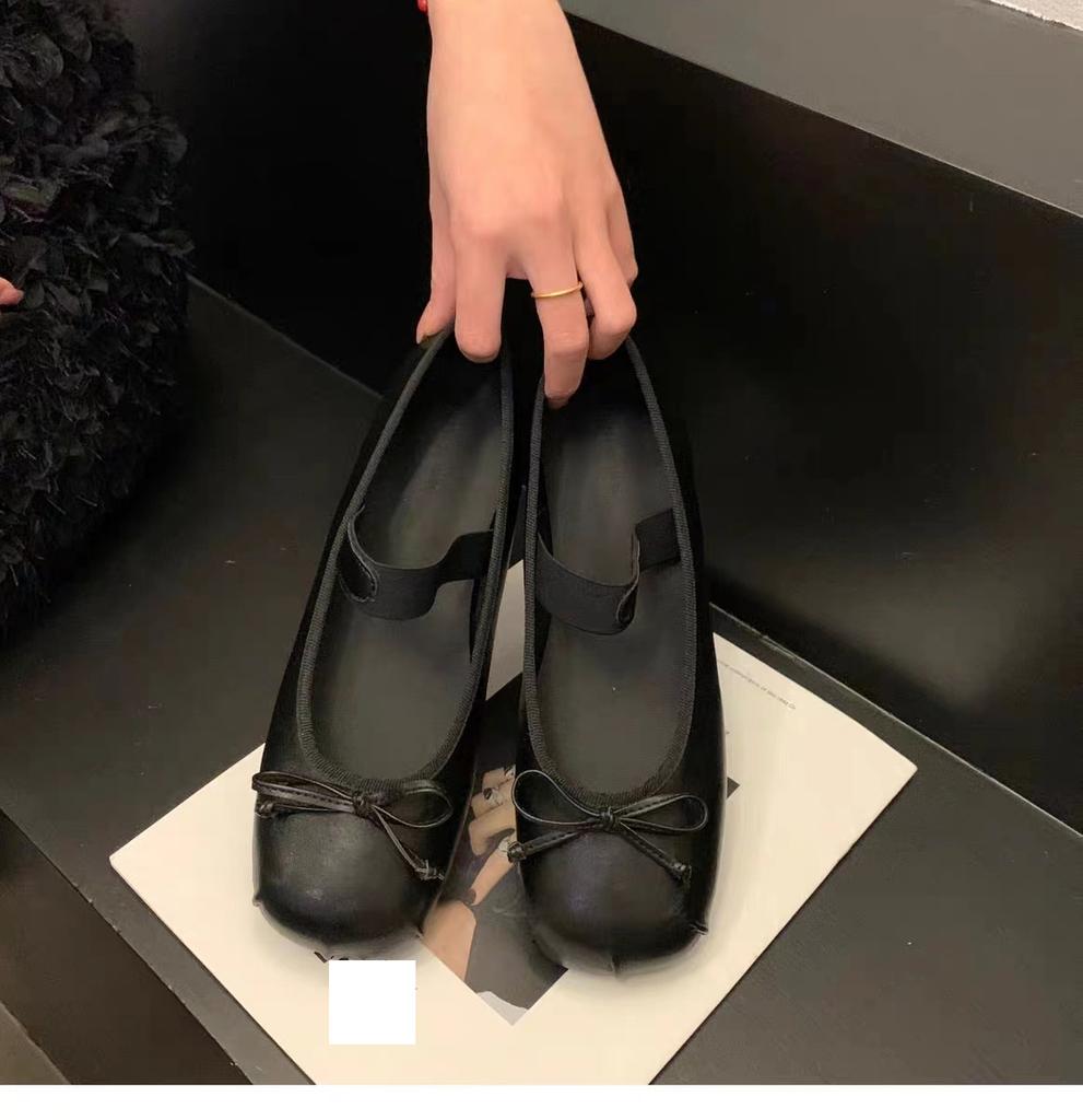 Fashionable and Comfortable Single Shoes Mary Jane Shoes Flat Pink Dancing Fairy Spring Retro Satin Silver