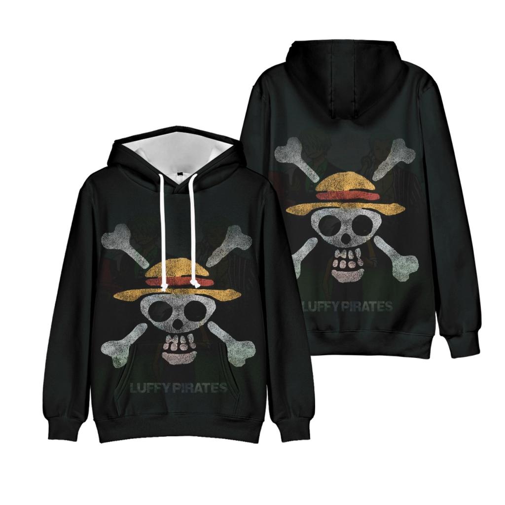 ONE PIECE, толстовки с рисунком аниме, мужские/женские толстовки с рисунком Monkey D. Пуловеры с капюшоном «Луффи», большие толстовки в стиле Харадзюку