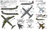 Pit Road Skywave Series Modern Military Aircraft Set 3 Plastic Model S71 1/700 U.S.