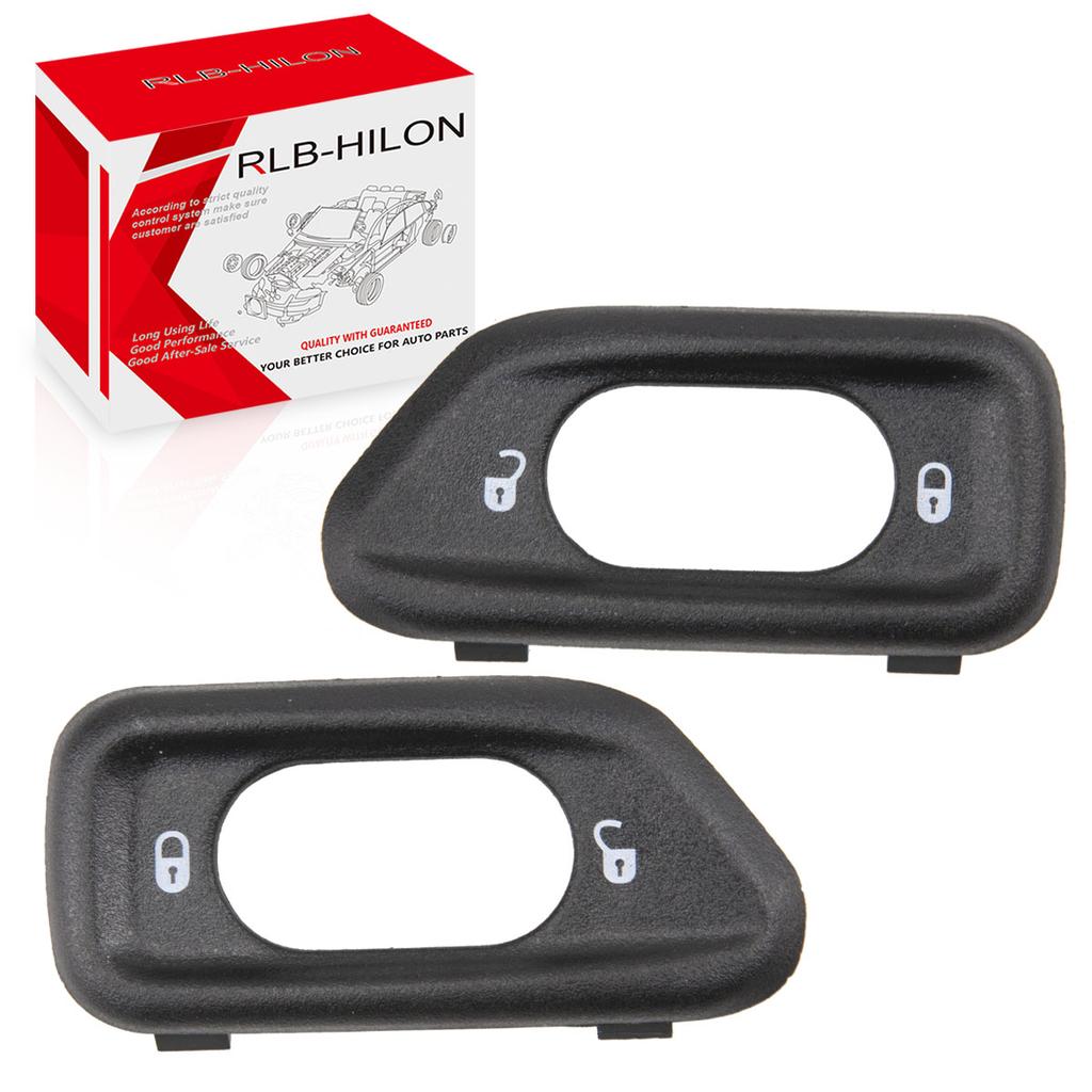 Car Front Door Lock Switch Bezel For Jeep Wrangler JK 2011 2012 2013 2014 2015 2016 2017 2018 68185910AA