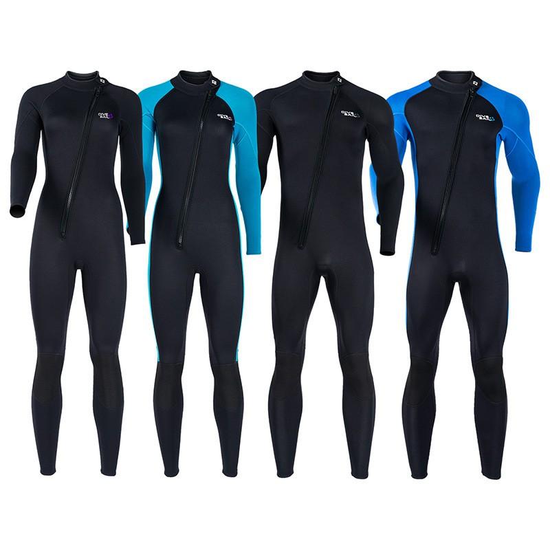 3mm Neoprene Fullsuit Wetsuit Men Women Warm Water Sports Gear Diving Snorkeling Surfing Winter Swimming