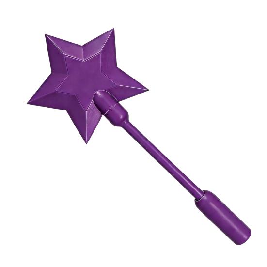 14-Inch 3D Printed Tap to Pay Star Wand Contactless Payment Universal NFC Credit Card Holder Plastic Star Shape Wand Toy