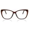 Full Rim Cat Eye Frosted Brown Sol Cp114h Fashion Women Eyeglasses
