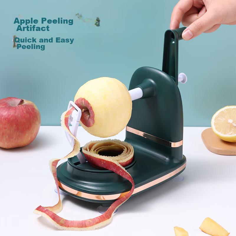BJ Apple Peeler, Hand-Cranked Fruit Knife, Automatic Peeling Machine for Home Use