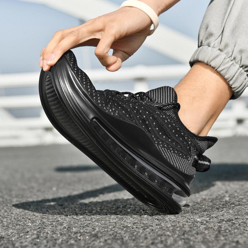 Модная обувь Мужские кроссовки Мужская повседневная Мужские теннисные туфли Роскошные кроссовки Для бега Дышащие Модные Большой размер 48 Спортивные Нескользящие Амортизирующие
