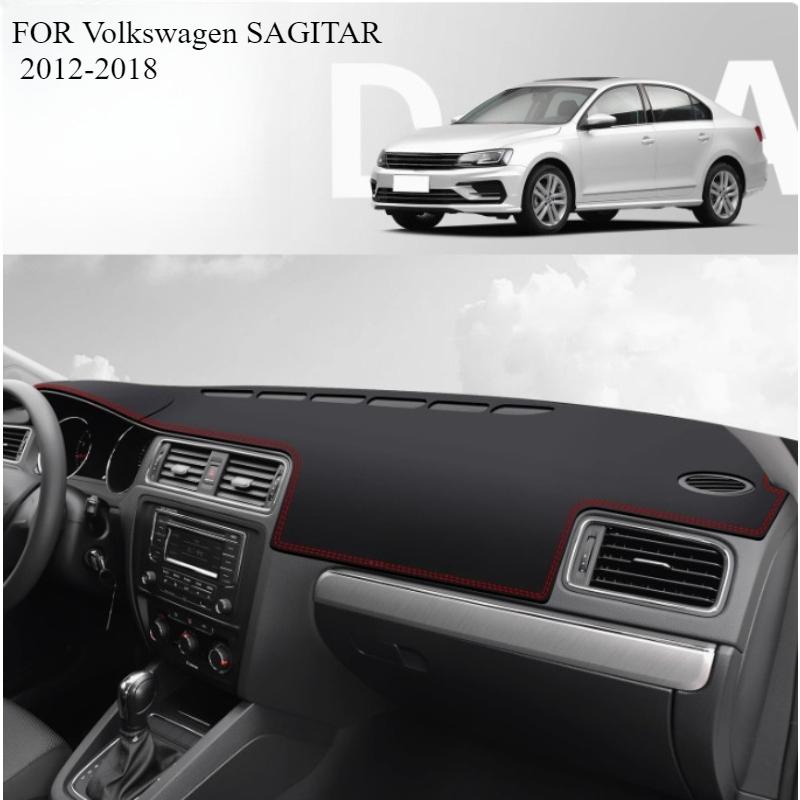 ДЛЯ Volkswagen SAGITAR 2012-2018 Автомобильный коврик на панель приборов Dashmat Покрытие на приборную панель Коврик Защита от солнца Покрытие на приборную панель Ковер Аксессуары
