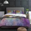 Spring Vine Flowers Blue Purple Duvet Cover With Pillow Case Custom 3pcs Bedding Set Quilt Cover Double Bed Home Textile