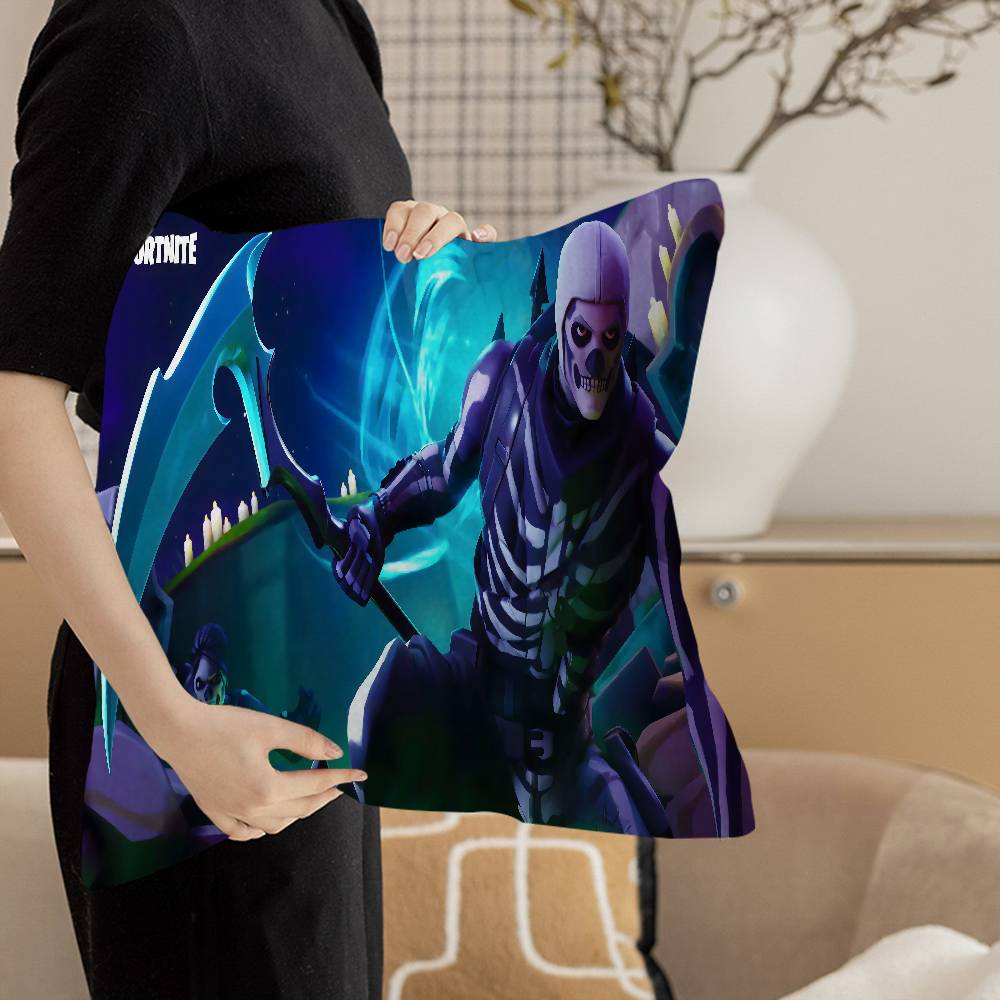 Подушка F-Fortnites Подушка Аниме Подушка для изголовья дивана-кровати Наволочка Чехол для подушки 45x45 см Мода