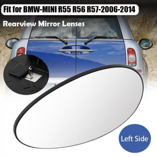 For 2007-2015 Mini Cooper R55 R56 R57 R58 R59 Left Side Wing Mirror glass Heat