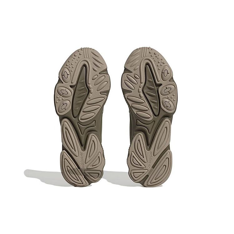 Adidas Originals Ozweego Slip Resistant Durable Lightweight Low Top Lifestyle Casual Shoes Men Sneakers Green Gray GY9944