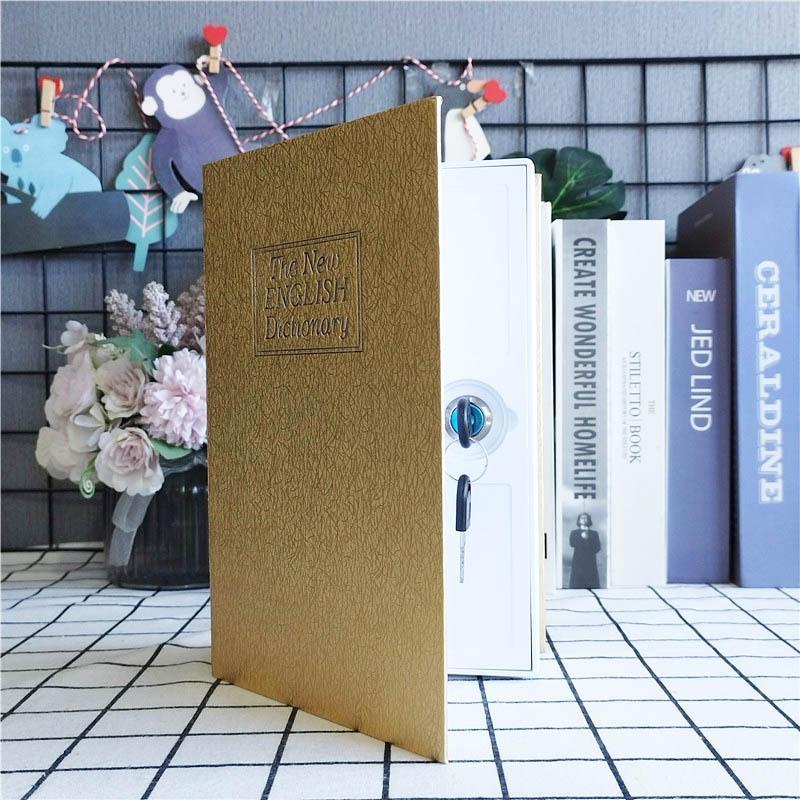 Creative Dictionary Book Safe Plastic Piggy Bank Key Safe English Dictionary Password Box Piggy Bank