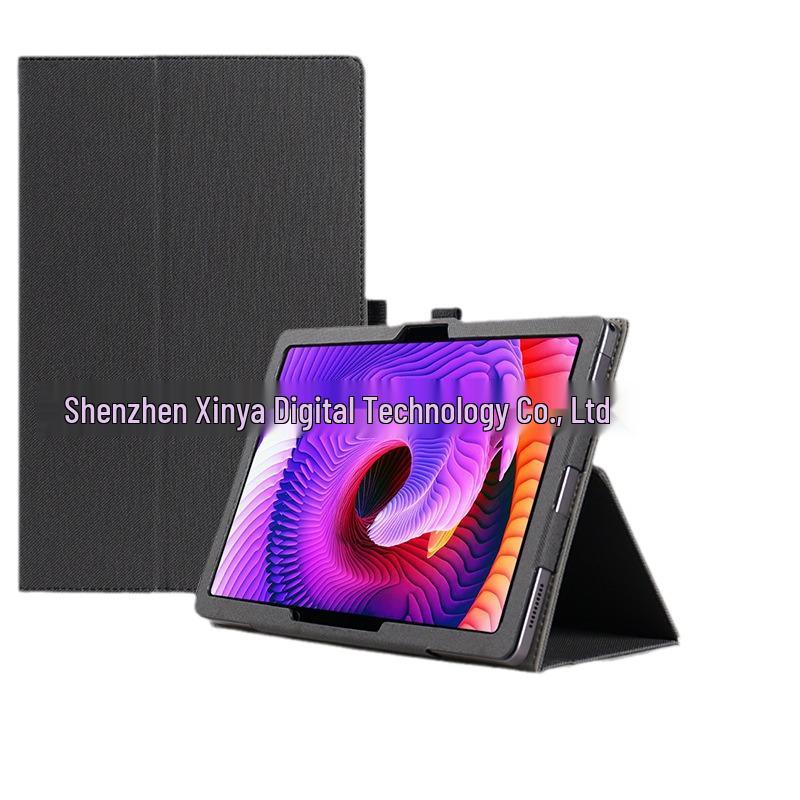 Кожаный чехол для T-Mobile REVVL TAB 5G 10.36" с держателем для руки