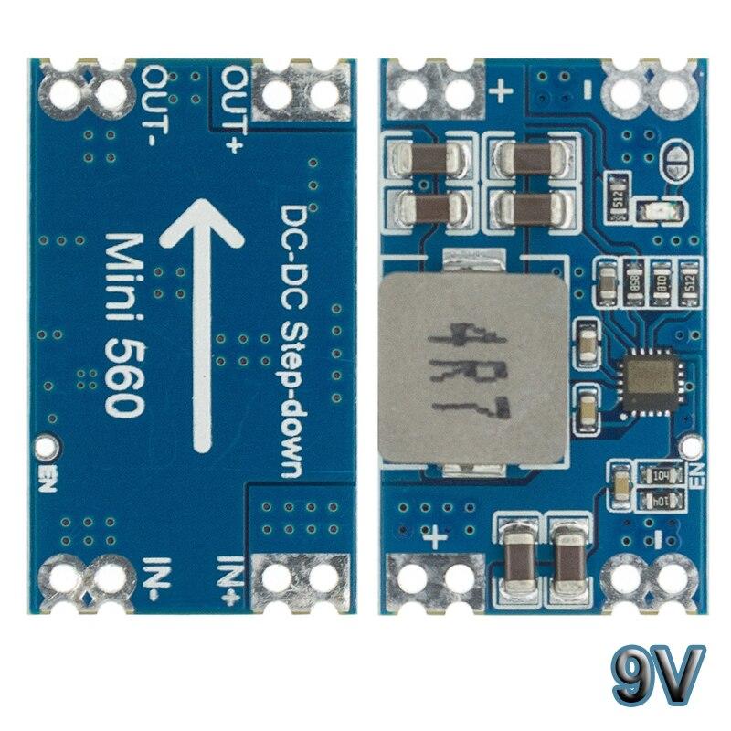 Высокоэффективный выход 3,3 В 5 В 9 В 12 В 5A mini560 понижающий преобразователь постоянного тока, регулятор напряжения, понижающий стабилизированный модуль питания