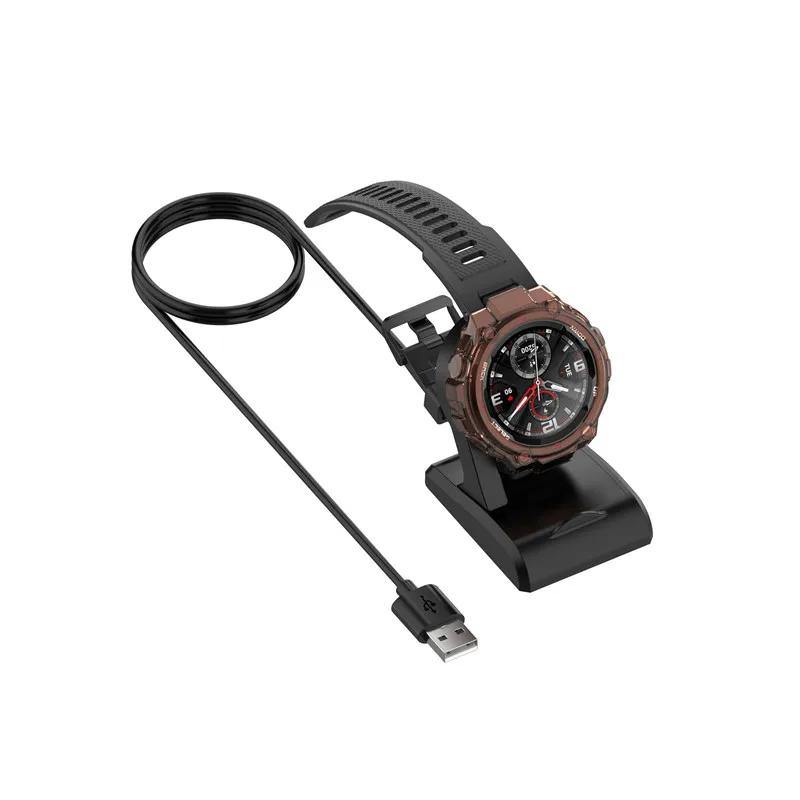 Зарядка для Huami Amazfit GTS GTR 42мм 47мм T-REX A1918 Аксессуары для умных часов Проводная быстрая зарядка Замена Док-станция