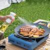 Double Ear BBQ Pan Cast Iron Iron Plate Multifunctional Round Frying Pan  Home