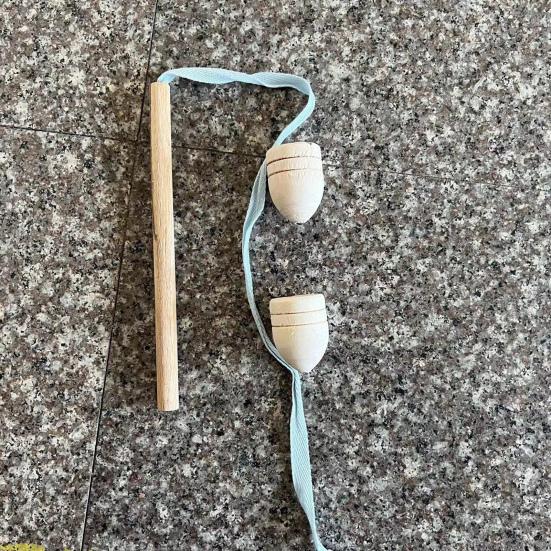 1 набор креативных развлечений в форме конуса с веревкой в винтажном стиле, игрушка-гироскоп на кончике пальца, детский подарок, антистресс