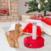 Рождественская когтеточка для кошек, интерактивная игрушка для питомцев, дерево для царапания и отдыха для домашних кошек