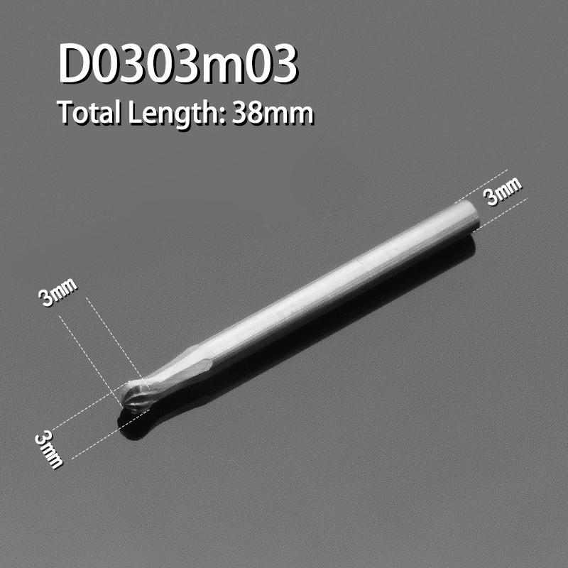 Круглый напильник из сплава YG8, 1 шт., круглый D-образный, с одним шлицем, шлифовальная головка из вольфрамовой стали для резьбы по дереву, фреза из твердого металла 3–16 мм