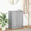VidaXL Buffet Sonoma Grey 57x34x76 Cm Engineered Wood, Storage Cabinet, Kitchen Storage Cabinet, Furniture of 861621