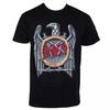 Винтажная футболка с логотипом Slayer - Классический метал-мерч, Размеры от S до 5XL, Унисекс футболка