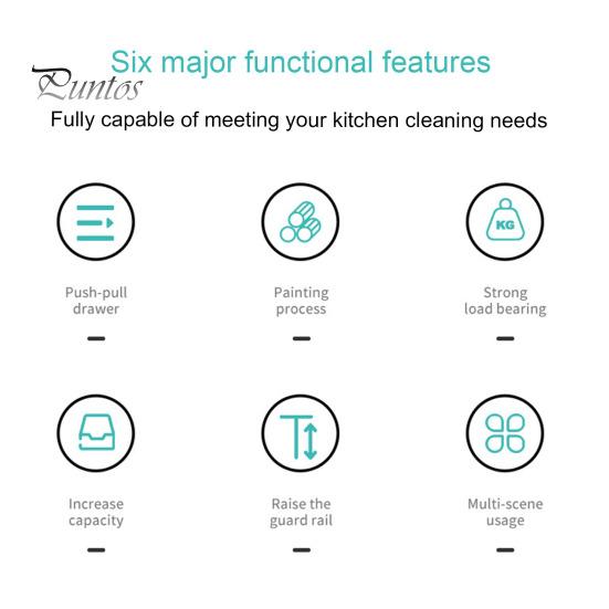 Органайзер под раковиной с выдвижным ящиком L-образной формы из углеродистой стали для хранения вещей, устойчивый к ржавчине, для беспорядка в ванной комнате на кухне