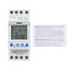 2 Channel Timer Programmable Timing Switch AHC812 230V 16A Weekly Program Digital Time Switch Din