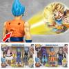 Dragon Ball Z Light Projection Figure Model Blue Goku Vegeta Kids Gift**