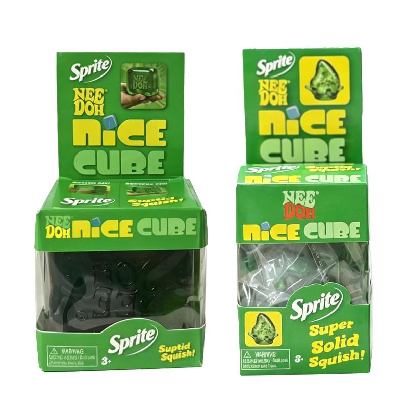 Needoh Dr Pepper Nice Cube Drop Аромат газировки Мальтоза Сквиши Игрушки Медленно поднимающиеся Снятие стресса Против тревожности Сенсорная игрушка для кончиков пальцев