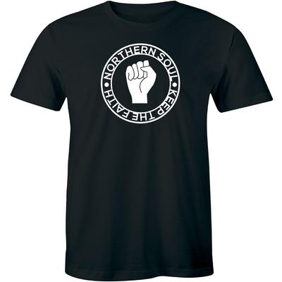 Northern Soul Keep The Faith Футболка в стиле музыки 60-х Мужская футболка Унисекс футболка