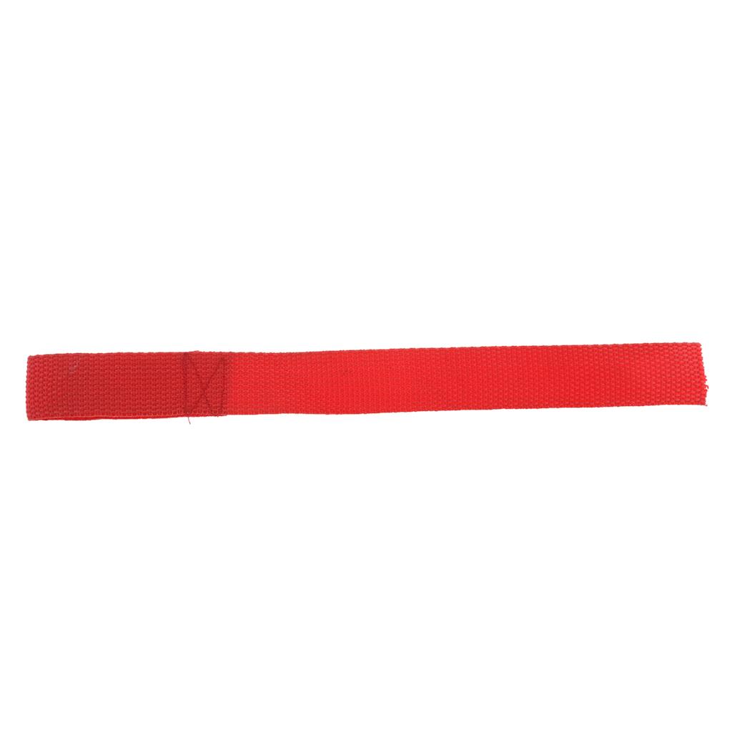 Polyester Red Winch Strap Universal ATV Parts 8cm/3.15 Inch