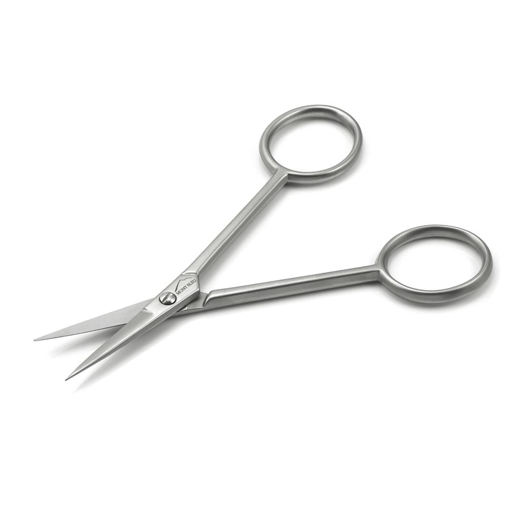 Ножницы для силуэта усов Mont Bleu, углеродистая сталь, сделано в Италии