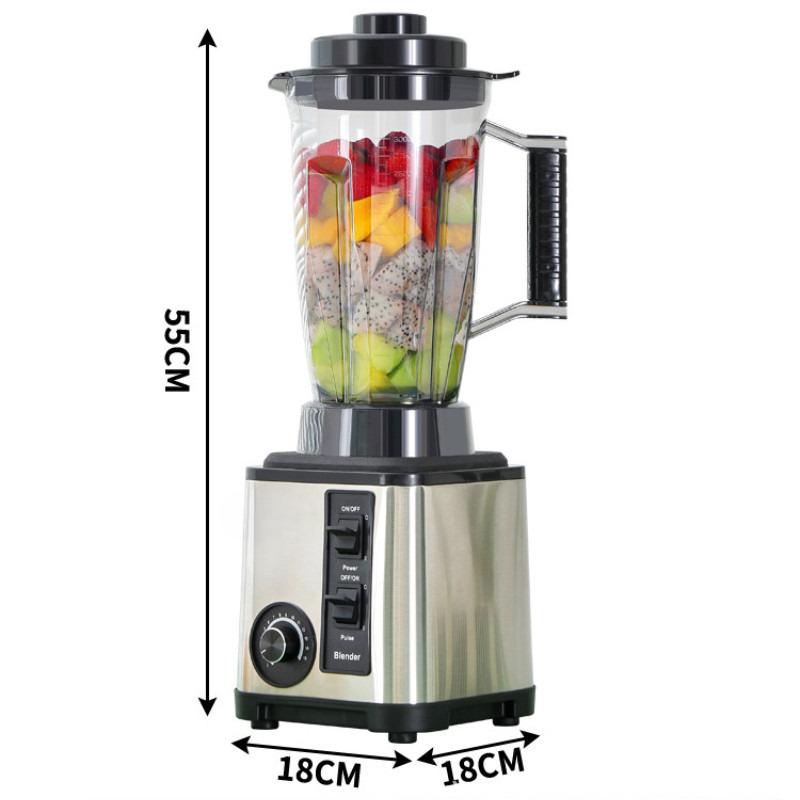 6-in-1 Multifunctional Electric Blender 3L Large Capacity Household Fruit Juicer Kitchen Cooking Ice Crusher