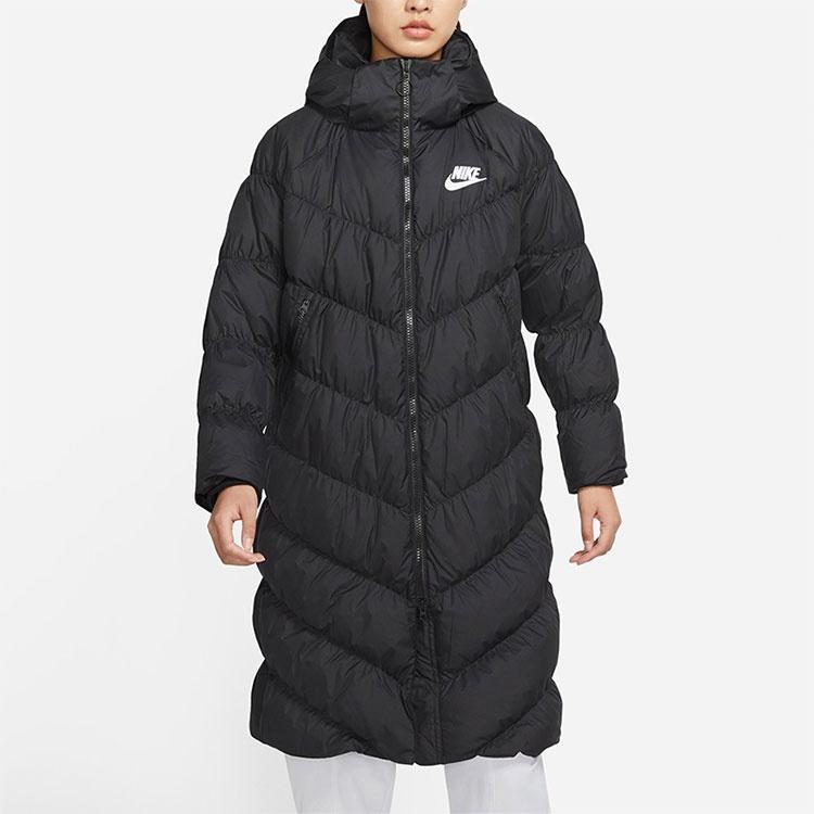 Nike Женская черная зимняя пуховая куртка CZ4069-010