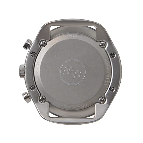 MASTER WORKS Quattro 002 MW07SI-EDBKG8 Мужские часы, Сделано в Японии, Кварцевый механизм, 41 мм, Кожаный ремешок, Хронограф, Черный