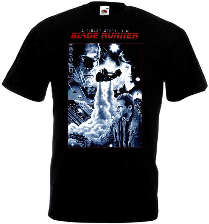 26 Blade Runner V17 T Shirt Black Movie Poster All Sizes S-5XL Unisex T-Shirt