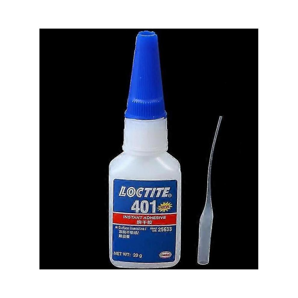 1pc 20g Loctite 401 Instant Adhesive Bottle Stronger Super Glue Multi-purpose(FJ22) less