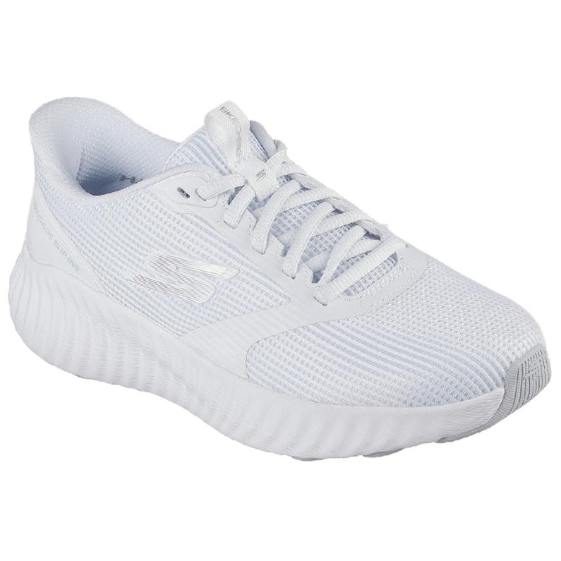 Skechers Go Series GOrun Now Stover Мягкие Удобные Низкие Повседневные Беговые Кроссовки Женская кроссовка Белый 129370-WSL