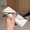Literary Retro Small Round Frame Myopia Frame for Men and Women Plain Yan Feng Danyang Glasses