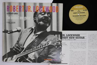Виниловая пластинка ROBERT LOCKWOOD JR Baddest New Guitar PLP9018 P VINE SPECIAL 1980 Япония Блюз Б/у