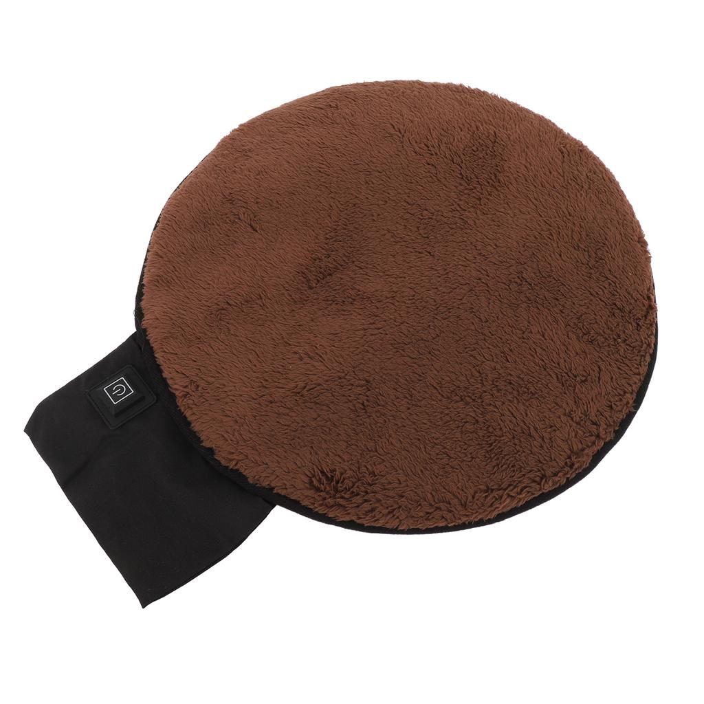 USB-подушка для сиденья с подогревом, портативная грелка для стадиона, спорта на открытом воздухе, офиса, круглая