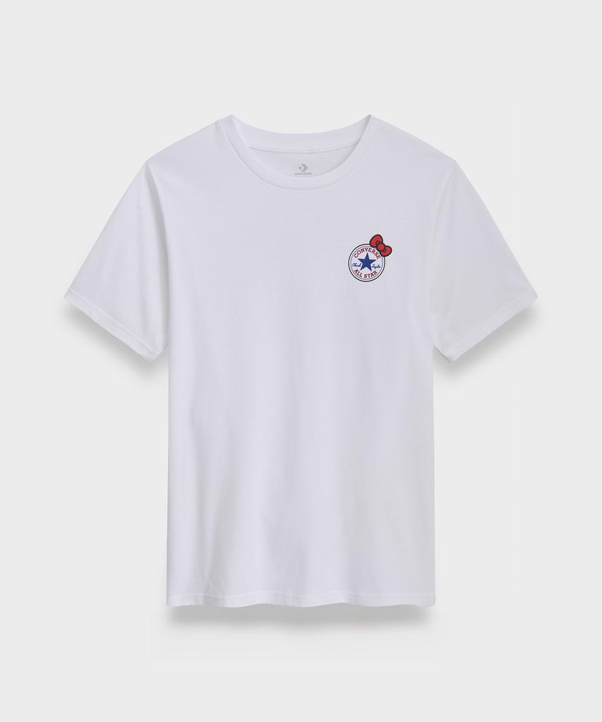 Кеонбосеу X Персонажи Sanrio Футболка с нашивкой Chuck Taylor Белый Cvm5T516-Wht