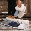 Women Boots Warm Winter New Plush Ankle Snow Boots Women Flat Casual Cotton Shoes Ladies Solid Round Toe Loafers Shoes for Women