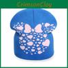 Mickey Mouse Knit Hat For Winter Warmth With Cozy Acrylic Fabric For Outdoor Activities