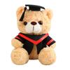 23cm Teddy Bear Doll Small Plush Dr. Bear Cute Plush Toy  Students