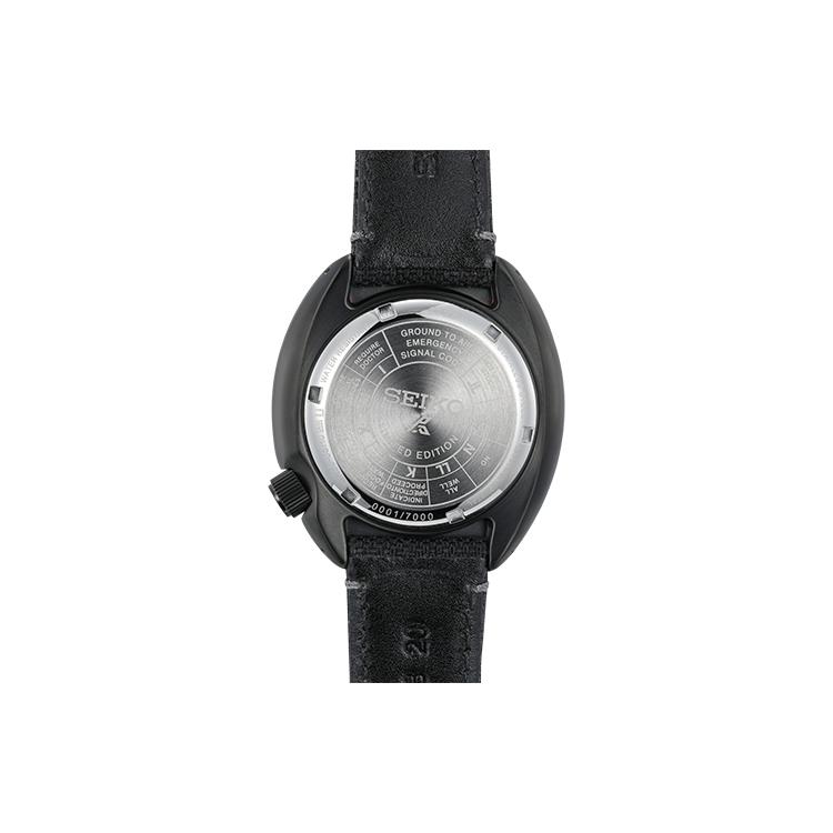 Seiko Коллекция Prospe Механический механизм Тканевый ремешок Часы Мужские Часы Черный циферблат SRPH99K1 SRPH99K1