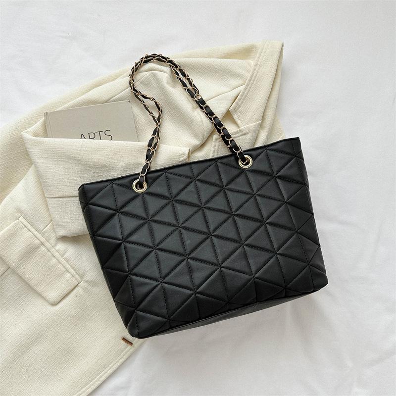 Ретро персонализированная сумка-тоут на цепочке летняя новая сумка женская модная простая сумка через плечо повседневная сумочка